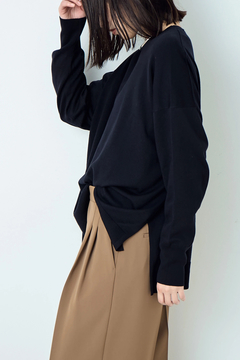 STATE OF MIND(ステートオブマインド) |oversize crew knit