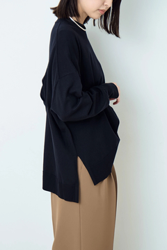 STATE OF MIND(ステートオブマインド) |oversize crew knit