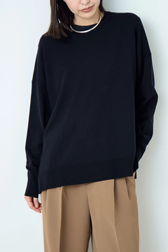 STATE OF MIND(ステートオブマインド) |oversize crew knit