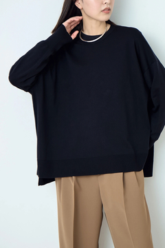 STATE OF MIND(ステートオブマインド) |oversize crew knit