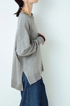 STATE OF MIND(ステートオブマインド) |oversize crew knit