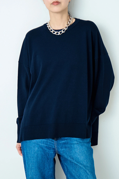 STATE OF MIND(ステートオブマインド) |oversize crew knit