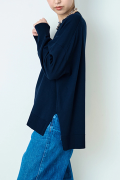 STATE OF MIND(ステートオブマインド) |oversize crew knit