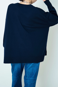 STATE OF MIND(ステートオブマインド) |oversize crew knit