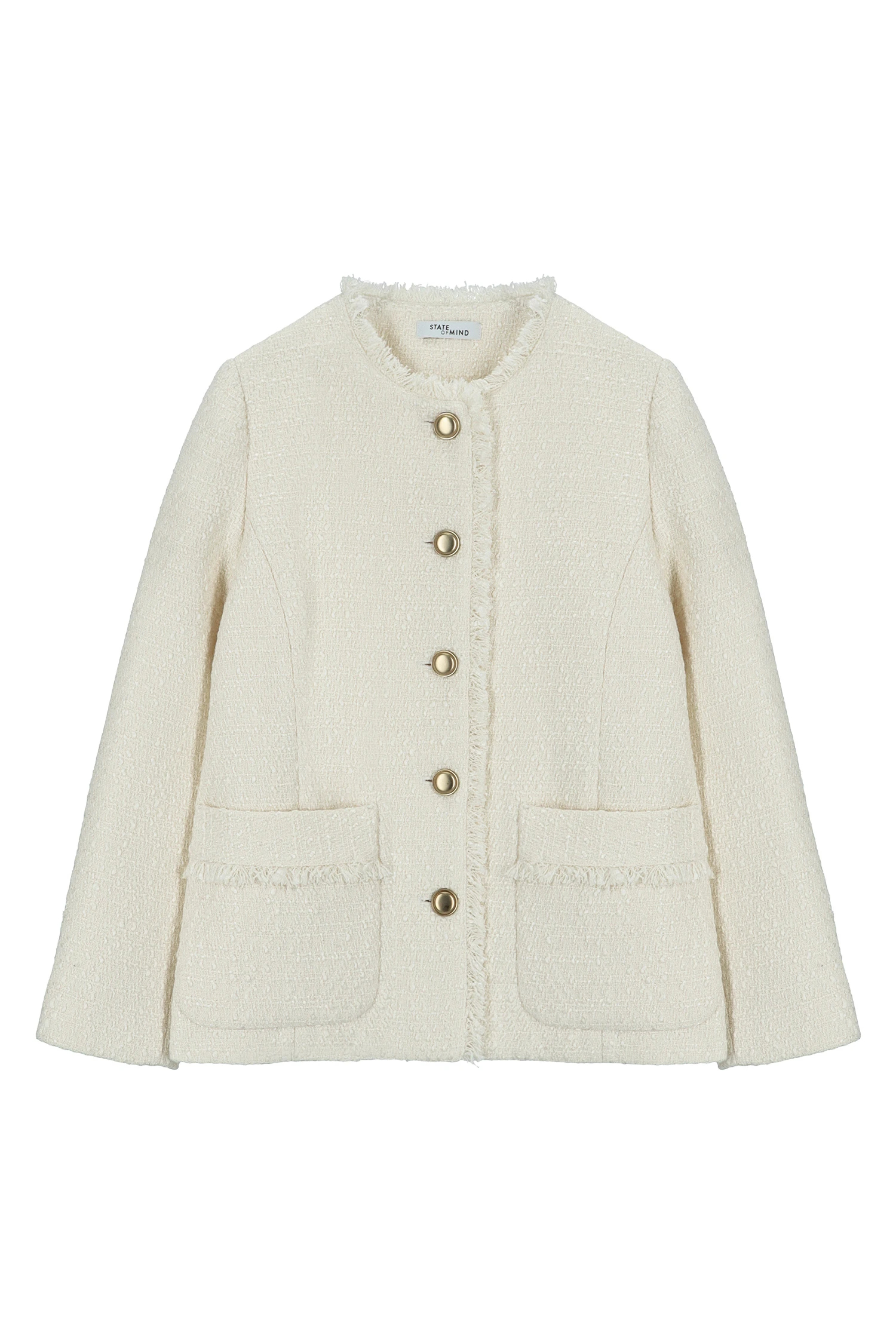 STATE OF MIND（ステートオブマインド）｜tweed crew jacketアイテムの