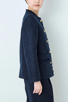 STATE OF MIND(ステートオブマインド) |tweed crew jacket