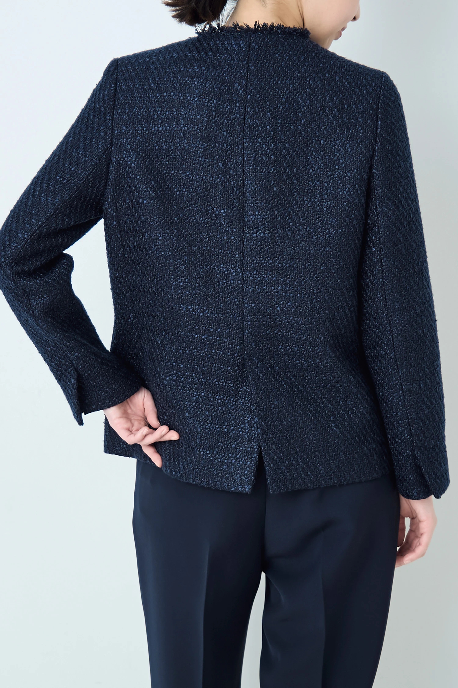 STATE OF MIND（ステートオブマインド）｜tweed crew jacketアイテムの