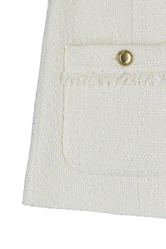 STATE OF MIND(ステートオブマインド) |tweed v-neck vest