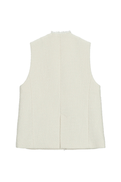 STATE OF MIND(ステートオブマインド) |tweed v-neck vest