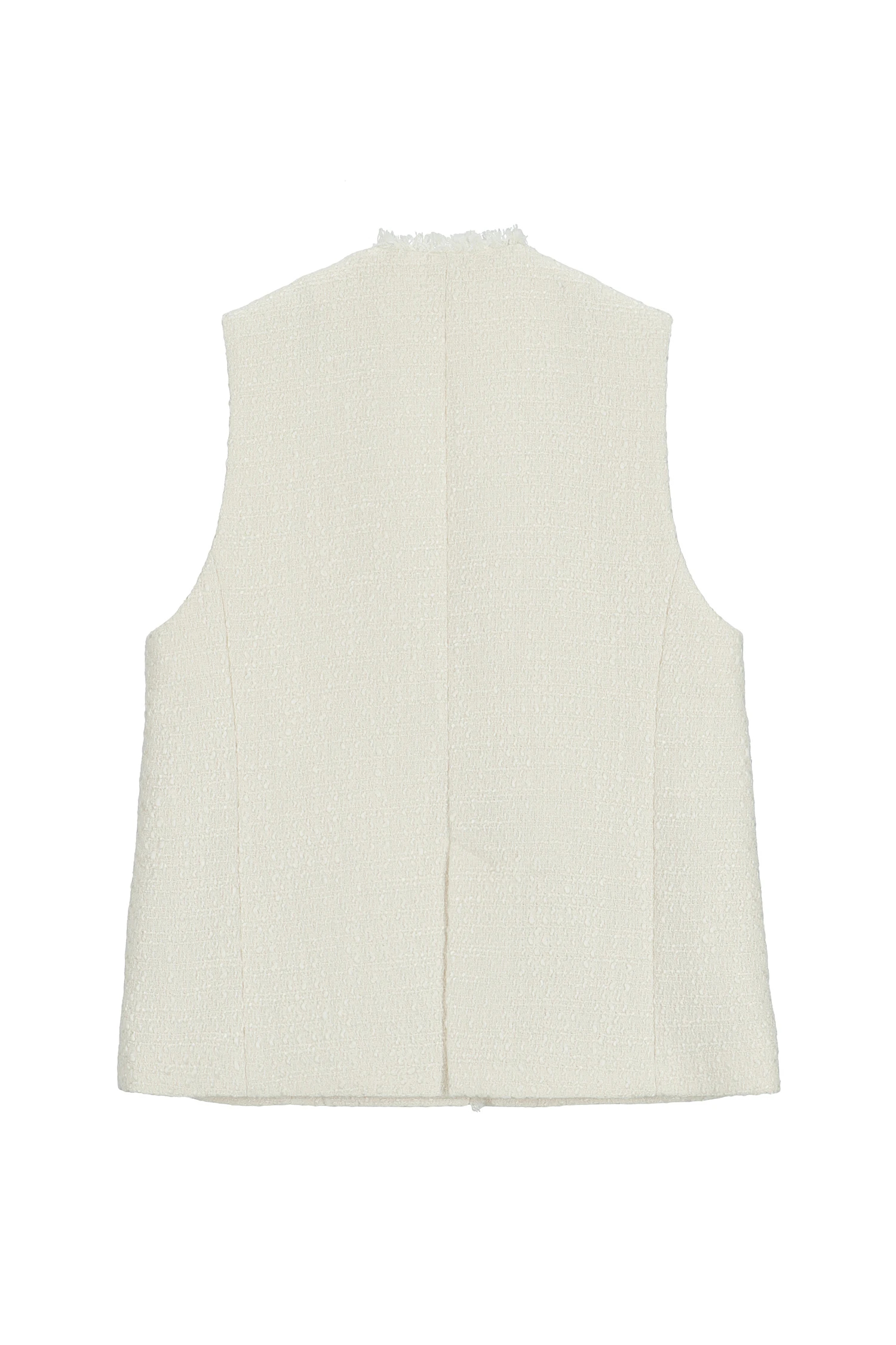 STATE OF MIND（ステートオブマインド）｜tweed v-neck vestアイテムの