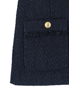 STATE OF MIND(ステートオブマインド) |tweed v-neck vest