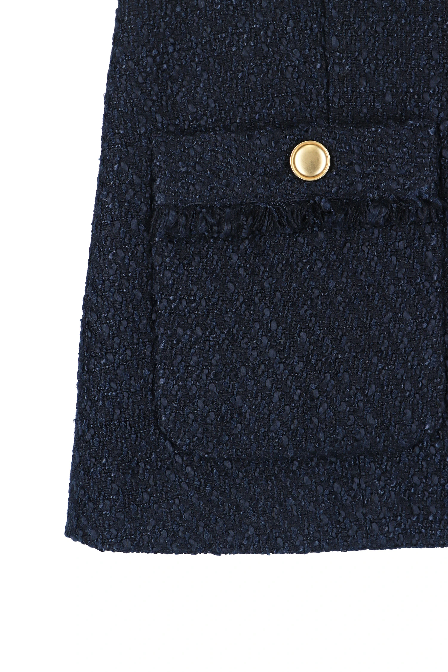 STATE OF MIND（ステートオブマインド）｜tweed v-neck vestアイテムの