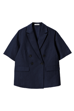 STATE OF MIND(ステートオブマインド) |flowy short-sleeve JK