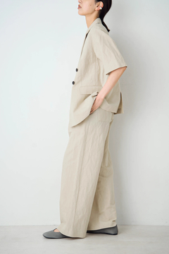 STATE OF MIND(ステートオブマインド) |flowy short-sleeve JK