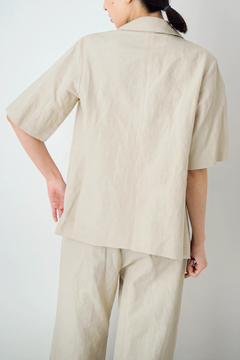 STATE OF MIND(ステートオブマインド) |flowy short-sleeve JK