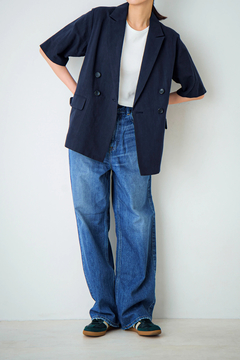 STATE OF MIND(ステートオブマインド) |flowy short-sleeve JK