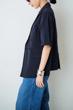 STATE OF MIND(ステートオブマインド) |flowy short-sleeve JK