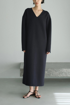 STATE OF MIND(ステートオブマインド) |v-neck dress