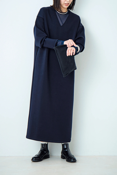 STATE OF MIND(ステートオブマインド) |v-neck dress