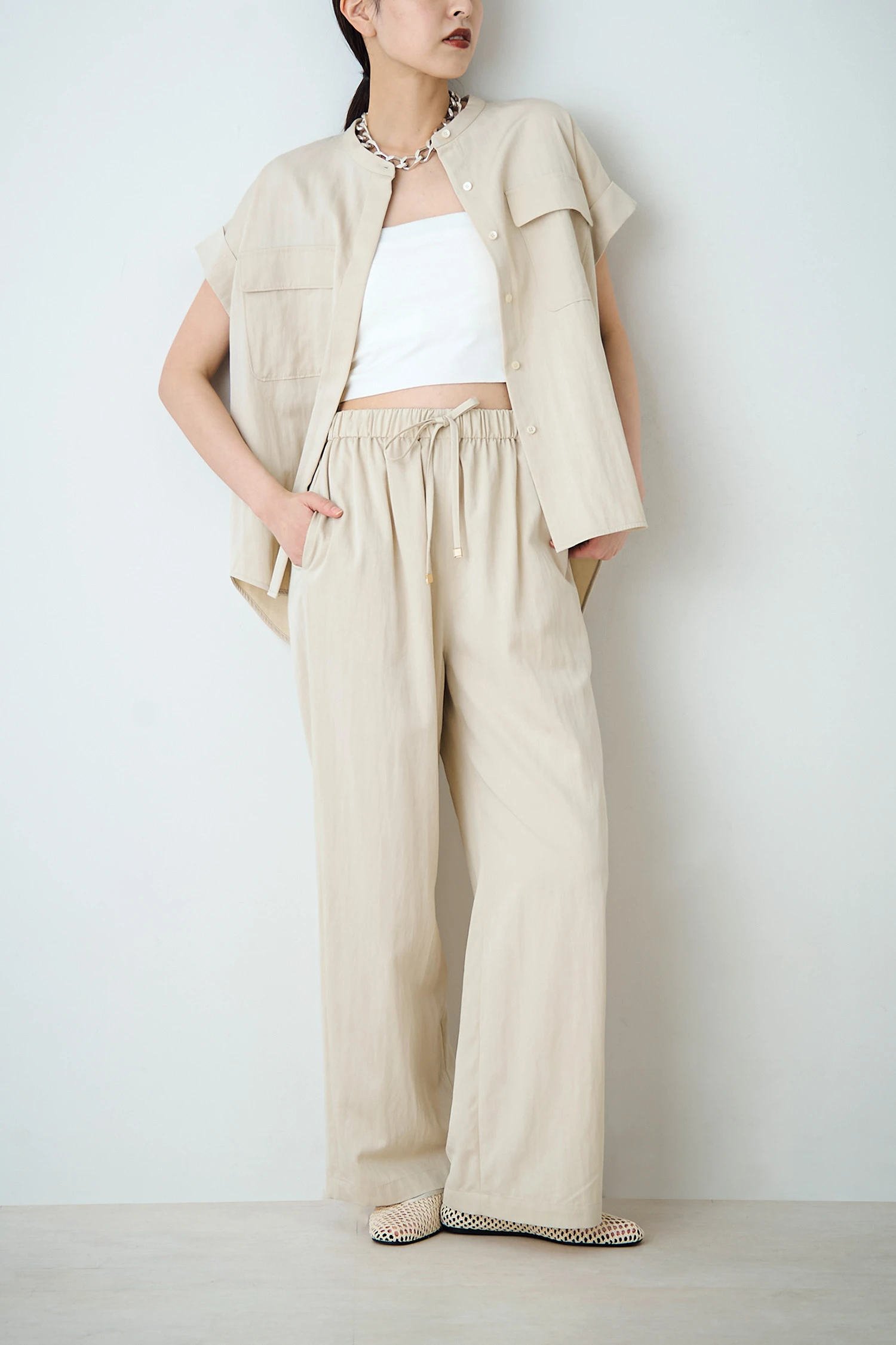 ☆ページ STATE OF MIND（ステートオブマインド）｜twill relaxed pantsアイテム