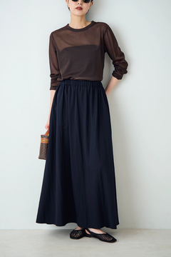 STATE OF MIND(ステートオブマインド) |twill flare skirt