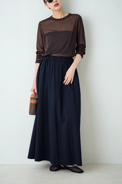 STATE OF MIND(ステートオブマインド) |twill flare skirt