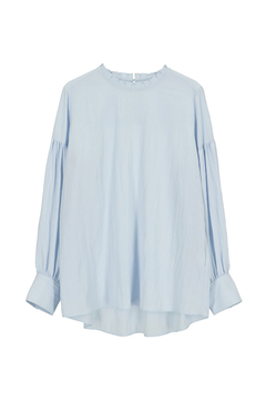 STATE OF MIND(ステートオブマインド) |ruffled neck blouse