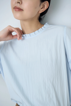 STATE OF MIND(ステートオブマインド) |ruffled neck blouse