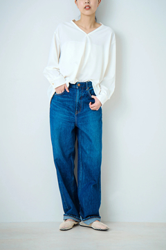 STATE OF MIND(ステートオブマインド) |v neck blouse