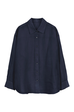 STATE OF MIND(ステートオブマインド) |linen oversized shirt