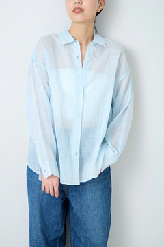 STATE OF MIND(ステートオブマインド) |linen oversized shirt