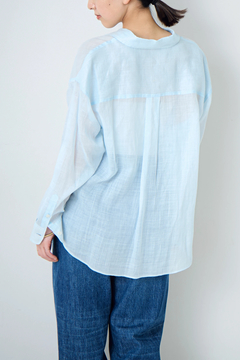 STATE OF MIND(ステートオブマインド) |linen oversized shirt