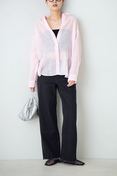 STATE OF MIND(ステートオブマインド) |linen oversized shirt