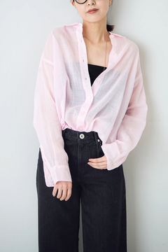 STATE OF MIND(ステートオブマインド) |linen oversized shirt