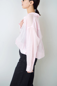 STATE OF MIND(ステートオブマインド) |linen oversized shirt