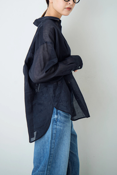 STATE OF MIND(ステートオブマインド) |linen oversized shirt