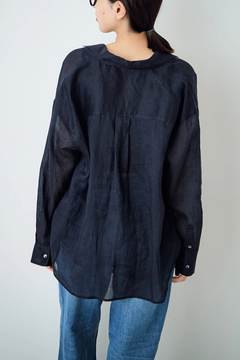 STATE OF MIND(ステートオブマインド) |linen oversized shirt