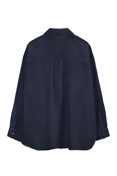 STATE OF MIND(ステートオブマインド) |linen oversized shirt