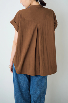 STATE OF MIND(ステートオブマインド) |twill pocket blouse