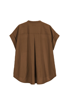 STATE OF MIND(ステートオブマインド) |twill pocket blouse