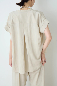 STATE OF MIND(ステートオブマインド) |twill pocket blouse