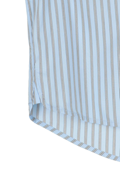STATE OF MIND(ステートオブマインド) |striped crop shirt