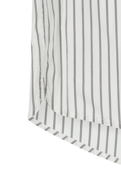 STATE OF MIND(ステートオブマインド) |striped crop shirt