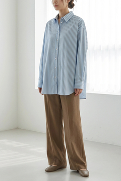 STATE OF MIND(ステートオブマインド) |relaxed stripe shirt