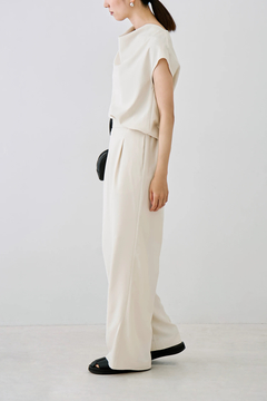 STATE OF MIND(ステートオブマインド) |soft drape blouse