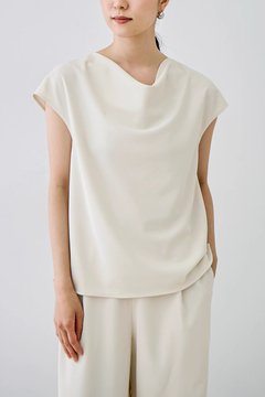 STATE OF MIND(ステートオブマインド) |soft drape blouse