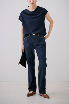 STATE OF MIND(ステートオブマインド) |soft drape blouse
