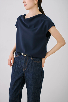 STATE OF MIND(ステートオブマインド) |soft drape blouse