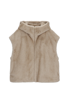 STATE OF MIND(ステートオブマインド) |fur hoodie vest