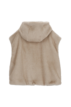 STATE OF MIND(ステートオブマインド) |fur hoodie vest